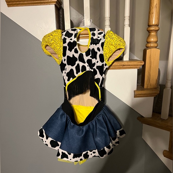 Weissman “Woody’s Round-up” Cowgirl Costume, Attached Shorts & Hat, AS - Picture 4 of 6